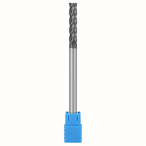 1 stück HRC45 Hartmetall 4-flöte Schaftfräser CNC Fräser 6mm Durchmesser x 100mm Länge Werkzeuge Zubehör MEHRWEG VERPACKUNG socialme-eu von Fdit