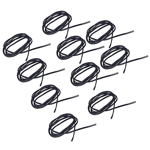10pcs PVC Terminist Sensor PVC -Sonde von Epoxidharz - Hohe Präzisionstemperaturkontrolle für Haushaltsgeräte, Autos, Büros Automatisierung (10K B3950) von Fdit