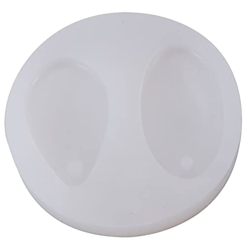 1pcs Zeit Edelstein Oval Silikonschmuck, die Schimmelpendentärkte, Harzhandwerkswerkzeug für Ohrringe, Halsketten, Schlüsselketten und Raumdekoration Machen von Fdit