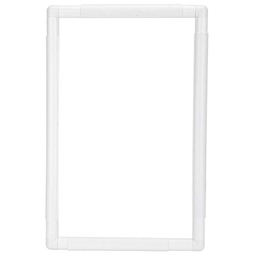 5 Größe Stickerei Clip Frame Kunststoff Quadratrahmen Stickrahmen für Stickerei, Quilten, Kreuzstich, Nadelspitze, Seidenmalerei(43.1 * 27.9cm) von Fdit