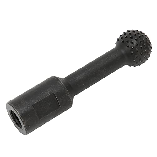 Effizienter Hölzerner Schleifkopf für Eckschleife, Kugeldrehdatei mit Einzigartiger Feiner Polierbehandlung, 14 Mm Drahtgröße, Ideal für 115, 125 Shredders (25mm) von Fdit