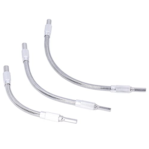 Ein Satz Flexibler Bohrerweiterungsachse, 3 -PCS. Universal Extender -Handle 200 Mm 250 Mm 300 Mm Lang, Geeignet für die Reparatur und Wartung eines Computerschranks, Elektroschrank, Möbel von Fdit