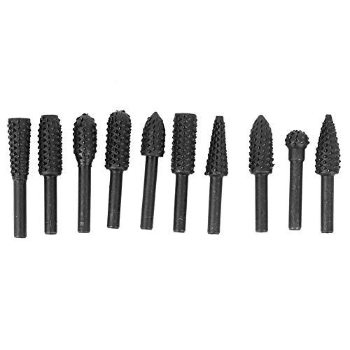 Fdit 10 -st Burret Set Electric Raspe -Datei für Holzbearbeitung Werkzeug 1/8 Zoll Welle Vielseitige Holzbestimmung Zubehör für Handwerksmänner Fdit 10 -st Burret Set Electric Raspe -Datei für Holzbearbeitung Werkzeug 1/8 Zoll Welle Vielseitige Holzbestimmung Zubehör für Handwerksmänner von Fdit
