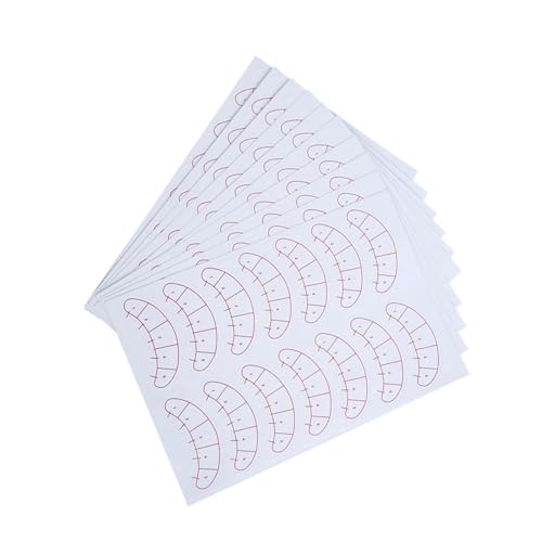 Fdit 140pcs Umweltfreundliche Wimpernverlängerungsaufkleber für Genaue Positionierung, Wimpernwerkzeug für das Training und Üben von Wimpernanfängern Fdit 140pcs Umweltfreundliche Wimpernverlängerungsaufkleber für Genaue Positionierung, Wimpernwerkzeug für das Training und Üben von Wimpernanfängern von Fdit
