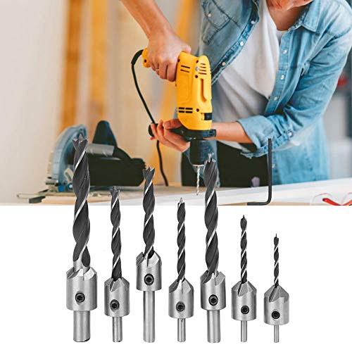 Fdit 7pcs Bits mit Holzbearbeitung 5 Fdit 7pcs Bits mit Holzbearbeitung 5 von Fdit