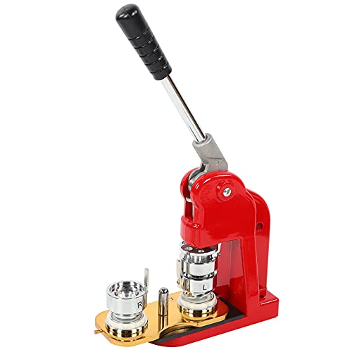 Fdit Abzeichen Drücken Sie die Maschine 32 Mm Round Pin Maker -Kit mit 1000 Taste -Vorräten, Robustem und Effizientem Knopfwerkzeug, Ideal Zum Erstellen von Benutzerdefinierten Pin Abzeichen, von Fdit