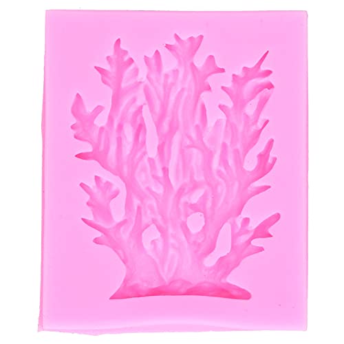 Algen-Korallen-Baum-Form-Silikon-Form-Fondant-Schokoladen-Kuchen-Dekorations-Form Diy Backform für Kuchen-Dekoration für Epoxidharz(1#) von Fdit