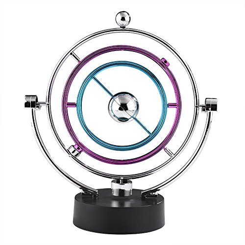 Fdit Cosmos Revolving-Perpetuum Craft Milchstraße Celestial Body Kinetische Bewegung Orbital Electric Wiggler Newton Schaukel Ball Schreibtisch von Fdit