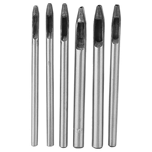 Fdit FDIT 6PCS Oval Loch Punch Set für Lederfahrzeuge, 2 Mm Breites Ovalform -Stanzwerkzeugkit für Gürtel, Uhrenband, DIY Lederarbeit Fdit FDIT 6PCS Oval Loch Punch Set für Lederfahrzeuge, 2 Mm Breites Ovalform -Stanzwerkzeugkit für Gürtel, Uhrenband, DIY Lederarbeit von Fdit