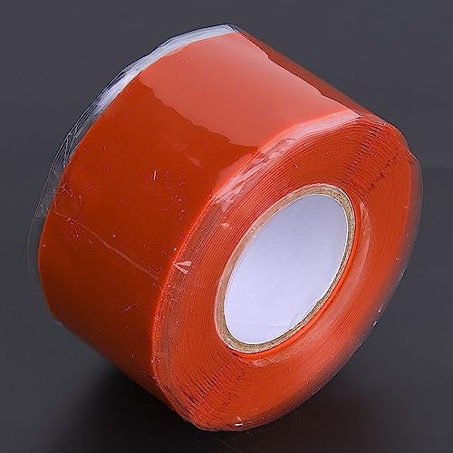 Fdit Flexibel und Klebeband für die Reparatur von PVC -PPR -Rohren, Starke Haftung, Geeignet für die Reparatur von Hausrohren (Rot) von Fdit
