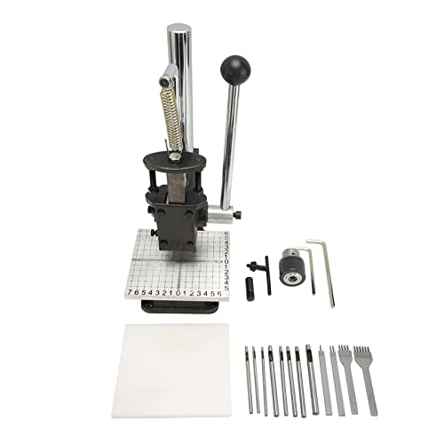 Fdit Heavy Duty Gusseisenhandmaschine, Manuelles Stanzmaschinen -Stanzwerkzeug mit Hebelgriff für Kleine Teile, die Nieten Bilden, Stanzen Fdit Heavy Duty Gusseisenhandmaschine, Manuelles Stanzmaschinen -Stanzwerkzeug mit Hebelgriff für Kleine Teile, die Nieten Bilden, Stanzen von Fdit