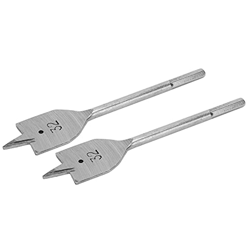 Fdit Langweilige Holzarbeitbohrer mit Design von Schneiddornen für die Schaffung von Präzisen Löchern, 2 Stcs Flache Holzbohrungen für Liebhaber Fdit Langweilige Holzarbeitbohrer mit Design von Schneiddornen für die Schaffung von Präzisen Löchern, 2 Stcs Flache Holzbohrungen für Liebhaber von Fdit