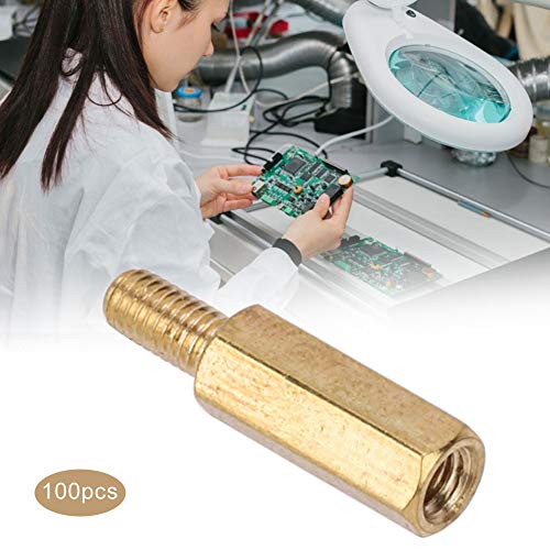 Fdit Messing Hex Standoff Kit Langlebige Ausstattung für PCB -Boards M3 Einkopfmuttern - 100pcs M3x5/6/8/12/12/15/20/25/30/35/50+6, Installation der Elektrischen Geräte (M3*12 (100 Einheiten Fdit Messing Hex Standoff Kit Langlebige Ausstattung für PCB -Boards M3 Einkopfmuttern - 100pcs M3x5/6/8/12/12/15/20/25/30/35/50+6, Installation der Elektrischen Geräte (M3*12 (100 Einheiten von Fdit