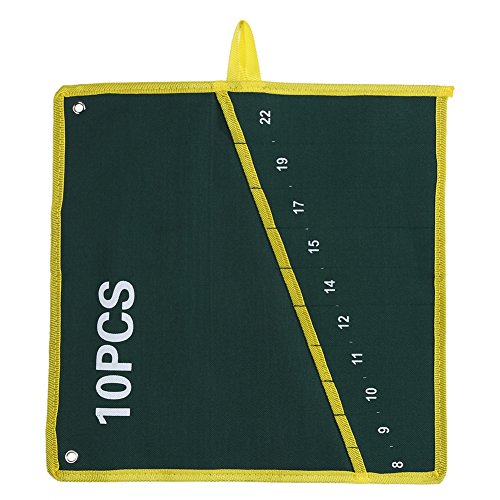 Fdit Roll-Up-Werkzeugtasche mit Maulschlüssel, Zange, Organizer-Tasche aus strapazierfähigem Segeltuch 6/8/10/12/14/25 Taschen, 10Pockets Fdit Roll-Up-Werkzeugtasche mit Maulschlüssel, Zange, Organizer-Tasche aus strapazierfähigem Segeltuch 6/8/10/12/14/25 Taschen, 10Pockets von Fdit