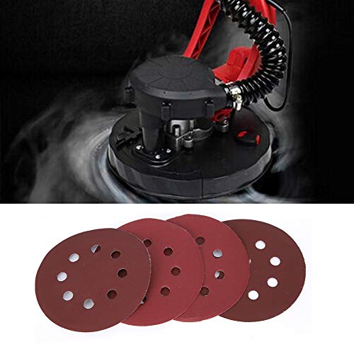 Fdit Setzen Sie Sandpapiersandplatten mit 100 Stcs mit 5 Zoll Rundem Sandpapier Zum Polieren, Ideal für Metall, Holz und Mehr (320 Mesh) von Fdit