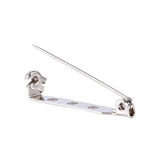 Fdit Sicherheitsnadeln, 20mm, 25mm, 32mm, 38mm, 50St (32mm), Silber, Eisen, Modern, Nadel, SHARP_PIN von Fdit