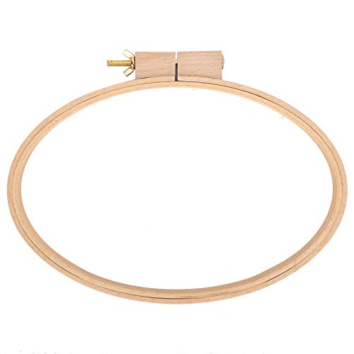 Fdit Stickrahmen, 2-teiliger Rahmen Kreuzstichrahmen Ring Ring aus Holzstickerei Schlaufe Horizontaler ovaler Rahmen Dicke Nähwerkzeuge für Stickerei und Kreuzstich Fdit Stickrahmen, 2-teiliger Rahmen Kreuzstichrahmen Ring Ring aus Holzstickerei Schlaufe Horizontaler ovaler Rahmen Dicke Nähwerkzeuge für Stickerei und Kreuzstich von Fdit