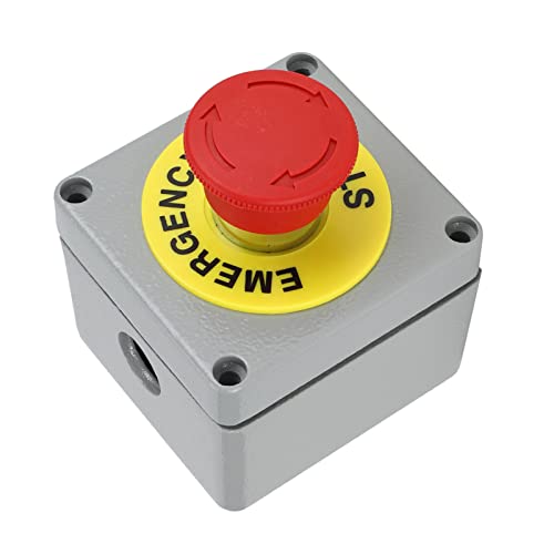 Fdit Switching -Box 1 Steuerkästchen Betriebskasten IP66 Watterfera 80x75x60 für die Externe Verwendung (80 * 75 * 60) von Fdit