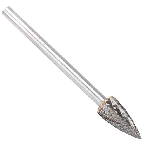 Fdit Wolframstahlschneiddateien 6 Mm, Langlebiges Handwerkzeug für das Handwerk für Herstellung von Formen, Borough -Grooves von Fdit