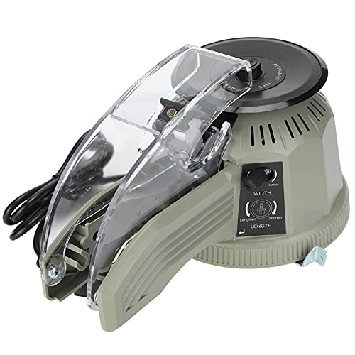 Fdit ZCUT-2-Klebebandschneider Automatischer Karussellspender Einstellbares Elektronisches Packband Schneidwerkzeug für Polyester Film PTFE-Klebeband (Europäischer Standard AC 220V) von Fdit