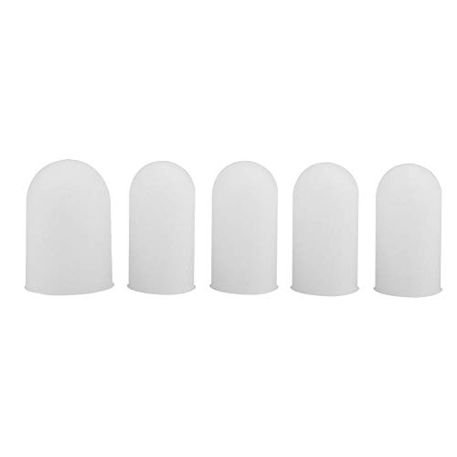 Fingerschutz aus Silikon, Fingerschutz, Fingerspitzen-Handschuhe für Hitze, Kochen, Backen, Grillen, 5 Stück von Fdit