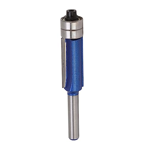 Flush Trim Router Bit 1/4 Schaft -Doppellager Carbid Robode Holzbearbeitungsschneider für Muster oder Vorlage, 1/4 X /2 X 30 Flush Trim Router Bit 1/4 Schaft -Doppellager Carbid Robode Holzbearbeitungsschneider für Muster oder Vorlage, 1/4 X /2 X 30 von Fdit