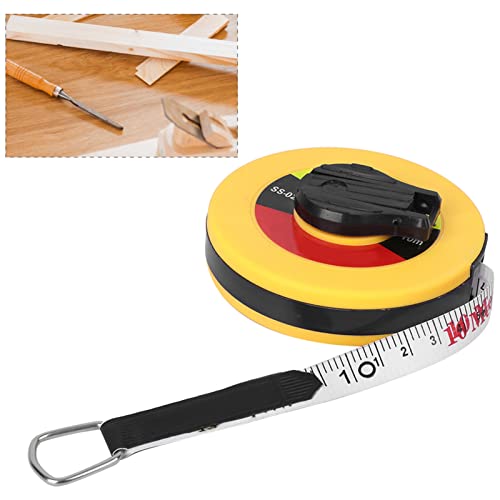 Glasfasermessband Kompakte und Leichte Weiche Lineal für Genaue Messung, Ideales Messwerkzeug für Vermesser und Ingenieure (10 cm) von Fdit