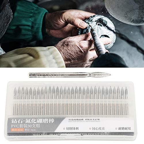 Hochqualität 150 GRIT -Schleifbits 3 Mm für Fureddail -geborene Set von 30 PCs Hochqualität 150 GRIT -Schleifbits 3 Mm für Fureddail -geborene Set von 30 PCs von Fdit