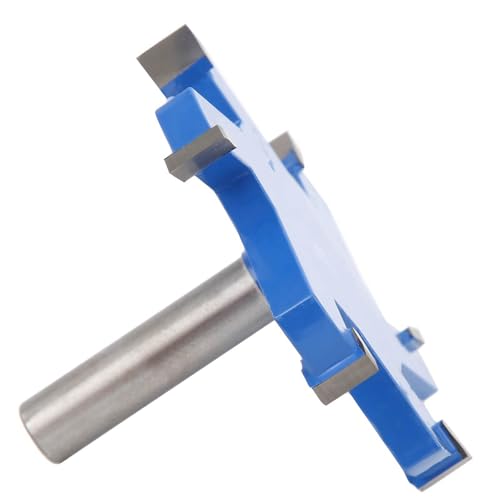 Hochwertige 6 Zähne T-Shaped Sloting Router Bit Holzbearbeitungsmahlen Holzschneidwerkzeug für Professionelle Holzarbeiter von Fdit