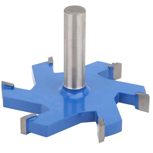 Holzbearbeitungswerkzeug: 12 Mm Schaft 6 Zähne T -verdrängte Schlitzrouter Bit für Saubere Holzschnitte von Fdit