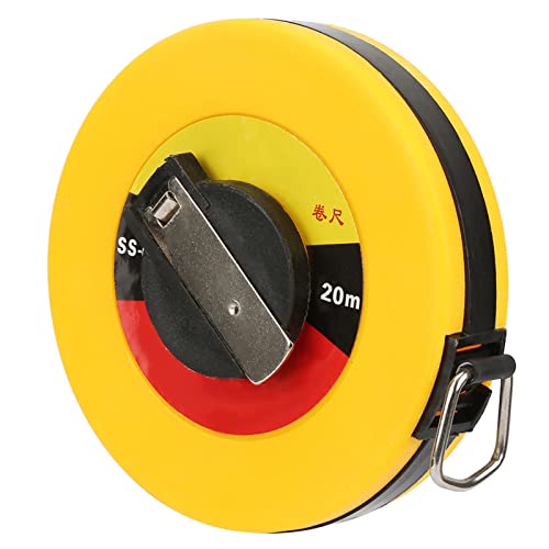 Klebeband Messen Ergonomisches Design mit Klaren Skalen für Genaue Messungen, Glasfasermesswerkzeug für Bauarbeiter und -Enthusiasten (20 cm) von Fdit