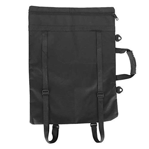 Künstlerportfolios Fall Malerei Rucksack Multifunktionale Zeichenbrett Tasche A3 wasserdichte Tasche zum Zeichnen Skizzieren Malerei(Schwarz) von Fdit