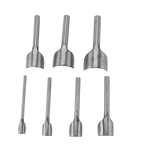 Massivstahl Halbrunde Cutter Punch Set: Langlebig und Kräftig-resistent, Ideal für Lederhandwerk, Beinhaltet Ein 7-teiliges Punsch-Set für das Nähen zu Hause Massivstahl Halbrunde Cutter Punch Set: Langlebig und Kräftig-resistent, Ideal für Lederhandwerk, Beinhaltet Ein 7-teiliges Punsch-Set für das Nähen zu Hause von Fdit
