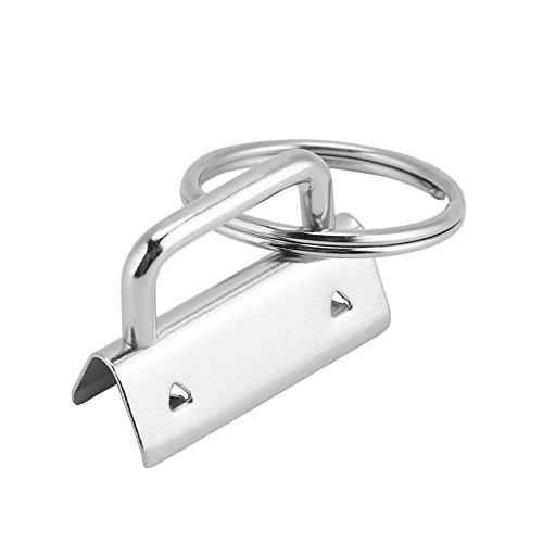 Metall -Bag -Clip, 10pcs Armband -Verschluss Metall -Heck -Clip -Armband -Set Ferroalloy Key FOB -Hardware mit Schlüsselringen für Taschen Geldbörsen von Fdit