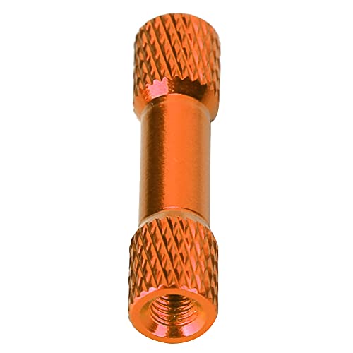 Multifunktionaler M3-Distanz-Säulenabstandshalter für Quadcopter, 10 PCs Anodierte Aluminiumlegierung Ausgeglichener Abstandshalter für Drohnenhubschrauber Grau/Gold/ [Ebene, Multi-Rotor] (ORANGE) von Fdit