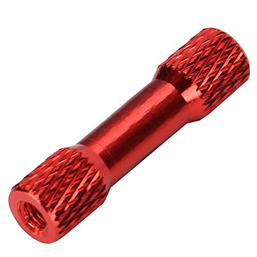 Multifunktionaler M3-Distanz-Säulenabstandshalter für Quadcopter, 10 PCs Anodierte Aluminiumlegierung Ausgeglichener Abstandshalter für Drohnenhubschrauber Grau/Gold/ [Ebene, Multi-Rotor] (Dunkelrot) von Fdit