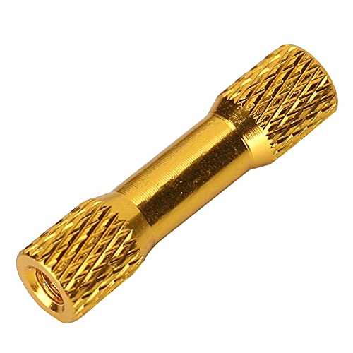 Multifunktionaler M3-Distanz-Säulenabstandshalter für Quadcopter, 10 PCs Anodierte Aluminiumlegierung Ausgeglichener Abstandshalter für Drohnenhubschrauber Grau/Gold/ [Ebene, Multi-Rotor] von Fdit