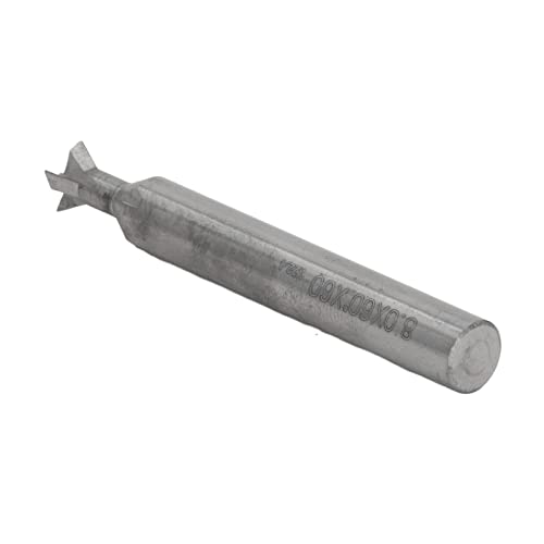 Premium -zementiertes Carbid -Fräser, 4 Flötenendmühle Zum Schnellen Chipentferner, Geeignet für Stahl und Werkzeugstahl, Einfache Installation (60 Grad) von Fdit