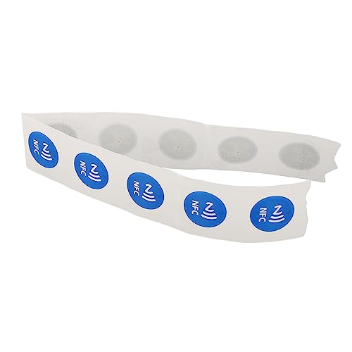 Programmierbares NFC -Aufkleber 504 PVC -Material, 30 NFC Etiketten für die Herstellung von Tagmo Karten (BLUE) von Fdit