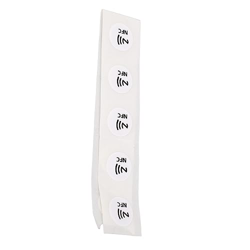 Programmierbares NFC -Aufkleber 504 PVC -Material, 30 NFC Etiketten für die Herstellung von Tagmo Karten (WHITE) von Fdit
