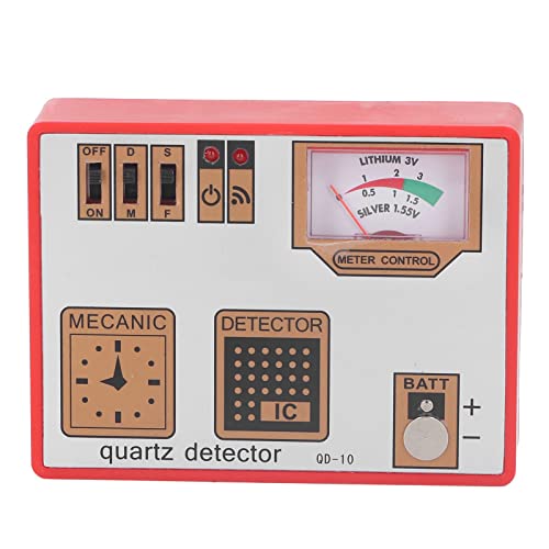 Quartz Tester Watch Battery Tester DeMagnetizer TimeGrapher Messmaschine für Uhrenreparatur, Tragbar und Langlebig Quartz Tester Watch Battery Tester DeMagnetizer TimeGrapher Messmaschine für Uhrenreparatur, Tragbar und Langlebig von Fdit