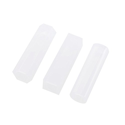 -Schmuckzylindern Silikonform, 3 Stcs Zum Herstellen von Harzanhängen, Ideal für Ohrringe, Halskette, Schlüsselkettendekor mit Glattem Finish und Einfacher Reinigung -Schmuckzylindern Silikonform, 3 Stcs Zum Herstellen von Harzanhängen, Ideal für Ohrringe, Halskette, Schlüsselkettendekor mit Glattem Finish und Einfacher Reinigung von Fdit