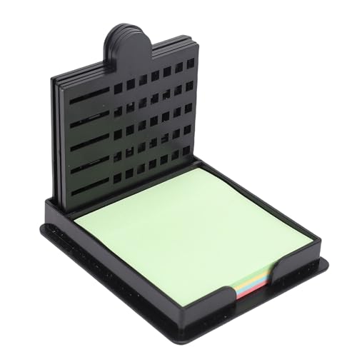Sticky Note Schablone, Sticky Pads Dispenser Sticky Note Halter mit 5 Vorlagen und 1 Haftnotizenpolster für Büroschule Desk Organisation Sticky Note Schablone, Sticky Pads Dispenser Sticky Note Halter mit 5 Vorlagen und 1 Haftnotizenpolster für Büroschule Desk Organisation von Fdit