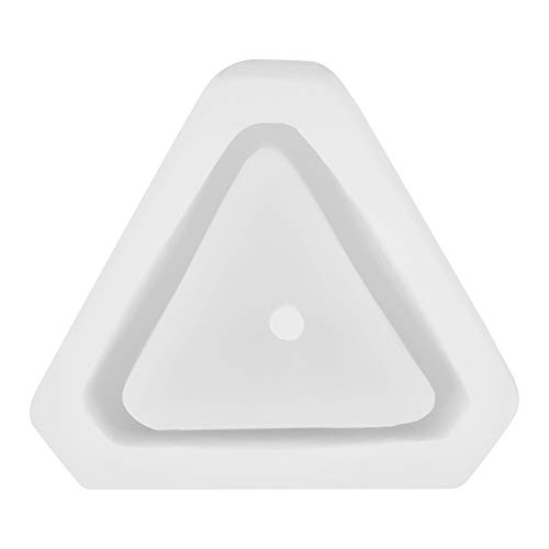 Sukkulente Pflanzenblumtopf Silikonform, Gartenform für Kuchen, Fondant, Zucker, Keks und Mehr (Dreieckig) von Fdit