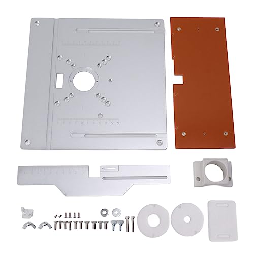 Trimmer Flip Board Aluminium Router Platte Trim Router Holzbearbeitung Platte Mittelloch -Buchbuch 8 Mm Dicke für Holzbearbeitung Trimmer Flip Board Aluminium Router Platte Trim Router Holzbearbeitung Platte Mittelloch -Buchbuch 8 Mm Dicke für Holzbearbeitung von Fdit
