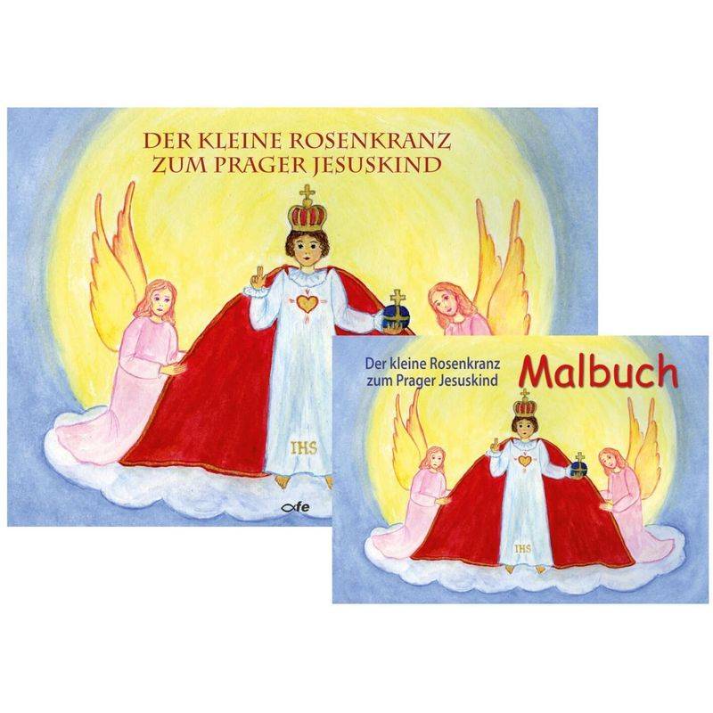 Der Kleine Rosenkranz Zum Prager Jesuskind, 2 Teile - Julia Blersch, Gebunden von Fe-Medienverlag