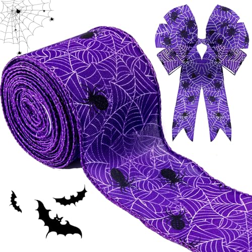 Halloween Ripsband, FePen 6.4 cm x 4.6 m Halloween-Bänder, Halloween Geschenkband, Halloween Grosgrain Ribbon, DIY-Band für Halloween-Geschenkdekoration und -verpackung, Girlande, Hochzeit Halloween Ripsband, FePen 6.4 cm x 4.6 m Halloween-Bänder, Halloween Geschenkband, Halloween Grosgrain Ribbon, DIY-Band für Halloween-Geschenkdekoration und -verpackung, Girlande, Hochzeit von FePen