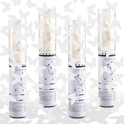 Konfettikanone Hochzeit *4pcs, FePen Konfettikanone Papier, Konfettikanone Geburtstag, Party Popper, Konfetti Pistolen Set, Konfetti Bombe, Konfetti Shooter, Konfetti Kanonen Poppers Konfettikanone Hochzeit *4pcs, FePen Konfettikanone Papier, Konfettikanone Geburtstag, Party Popper, Konfetti Pistolen Set, Konfetti Bombe, Konfetti Shooter, Konfetti Kanonen Poppers von FePen