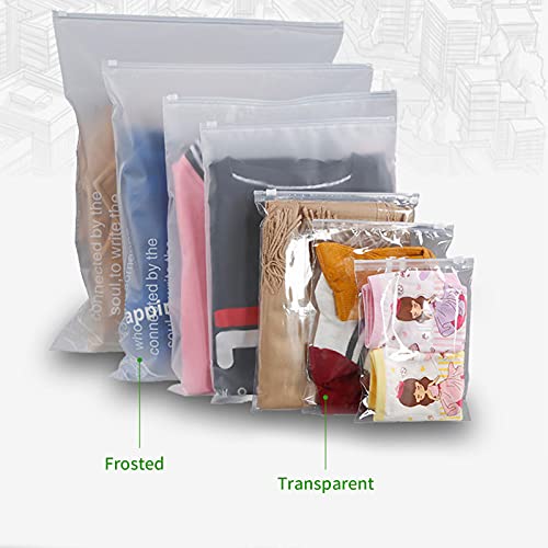 50pcs FrostedPackaging Bags|Poly Bags for Clothes and More|Reusable Storage Pouch|Various Sizes| (40x50cm (15.7x19.7in)) von Febuliy