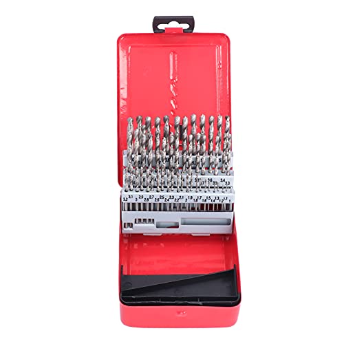 51pcs Bohrbits Sets Hochgeschwindigkeit Stahl langlebig dauerhaftes Bohrwerkzeug Mechanische Verarbeitung Holzbearbeitung Legierung Stahl Nichteiser Metalle Gusseisen Hartplastik von Febuliy